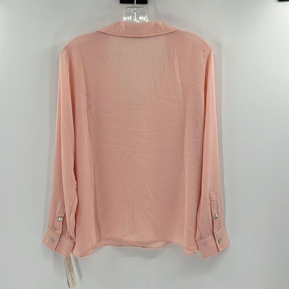 Single Thread Women's Lace Trim Blouse - Evening Sand - Small - New with tags - Picture 8 of 8